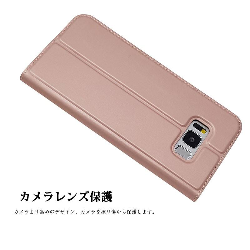 Galaxy スマホケース galaxy S8 ケース 手帳型 カード収納 galaxyS8カバー galaxy S8+ カバー  S8 Plusケース ギャラクシーS8ケース tpu SC-02J SCV36 シンプル｜initial-k｜10