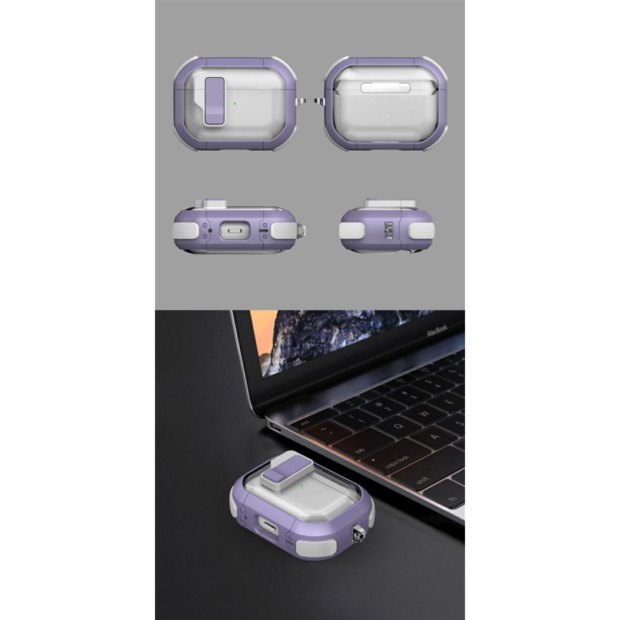 AirPods Pro 第2世代 ケース クリアケース 可愛いAirPods 第3世代 第1