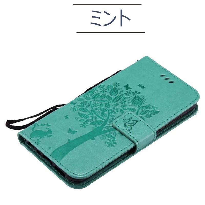 Huawei P20 lite手帳型ケース 猫柄蝶柄可愛い HUAWEIP20 lite専用手帳 