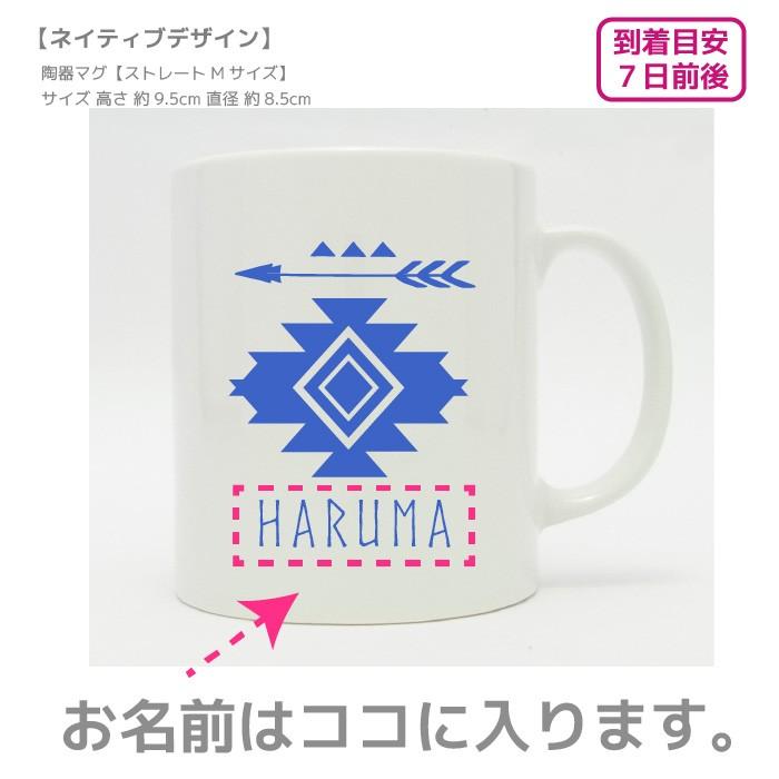 お名前入りマグカップ【ネイティブデザイン】 |  | 01