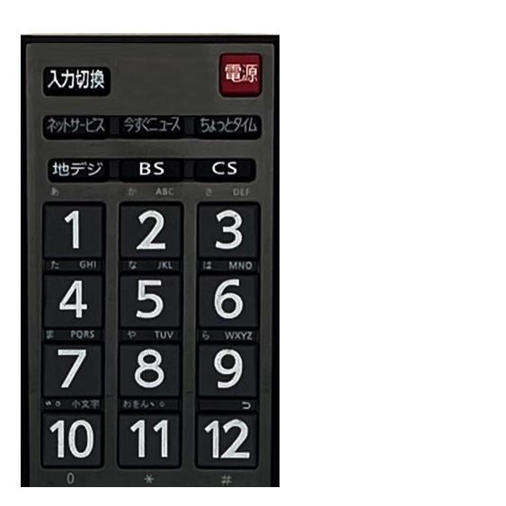 森のくまのインク屋さん 【東芝 レグザ用】CTー90422 汎用型テレビ
