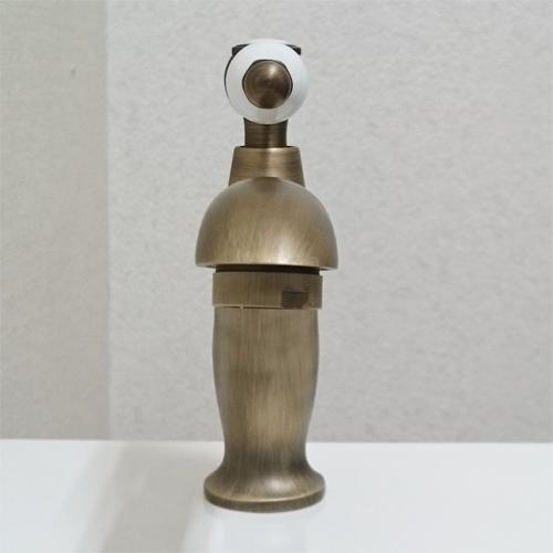 単水栓 ブロンズ 陶器レバーハンドル 古銅 INK-0302064HT｜ink-co｜03