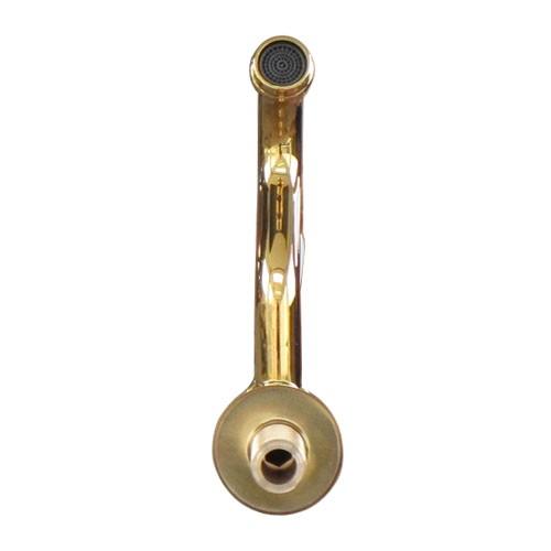 水栓　カラン　蛇口 単水栓 蛇口 カラン 壁付け おしゃれ 銀 シルバー W21×D193×H105