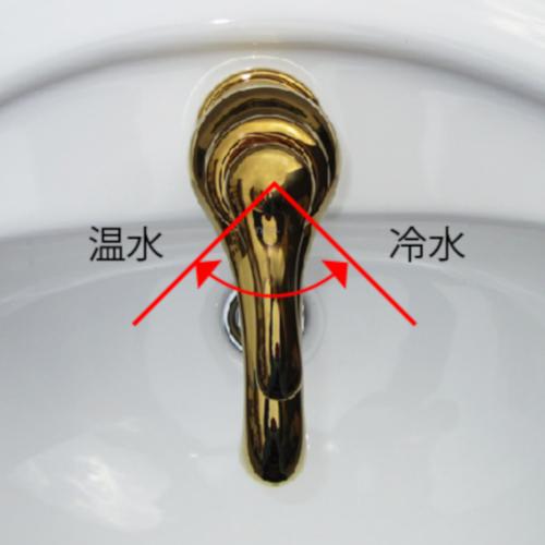 蛇口 混合水栓 おしゃれ アンティーク調 洗面用 金 ゴールド INK 蛇口 混合水栓 おしゃれ アンティーク調 洗面用 金 ゴールド INK