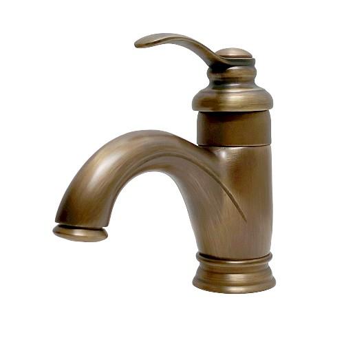 レトロ耐久カラン 混合水栓 蛇口 カラン アンティーク風 おしゃれ 古銅 ブロンズ | 品番