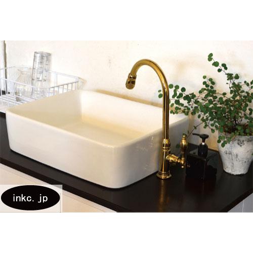 キャンペーン】洗面ボウル 陶器 四角 スクエア 手洗い器 手洗い鉢 洗面