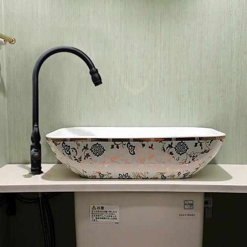 トイレタンクDIY洗面台セット W490×D240 | 品番【DIYセット1