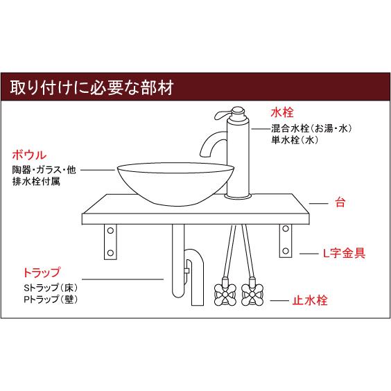 4点セット 洗面ボウル+自動水栓+排水栓+トラップ 陶器 手洗い器 小さい 楕円 置き型 蛇口 単水栓 センサー タッチレス 銀 おしゃれ リフォーム DIY 店舗｜ink-co｜15