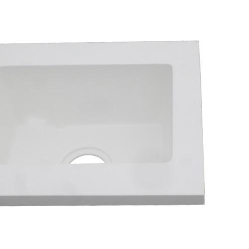 コンパクトホワイトシンク ステンレスボウル付き コンパクトホワイト