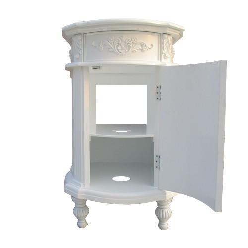 洗面台セット アンティーク調 おしゃれ 白 ホワイト W570×D560