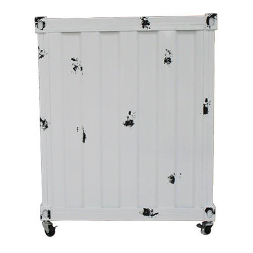 収納 コンテナボックス おしゃれ インダストリアル インテリア 白