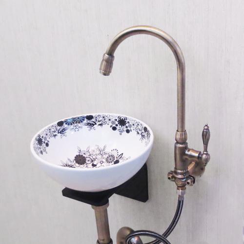 手洗器 おしゃれ 壁付け コンパクト ｜ 【Eセット81】_6