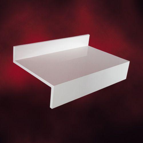 天板 カウンター材 人工大理石 棚 白 W750 D450 INK-0504037H : 株式