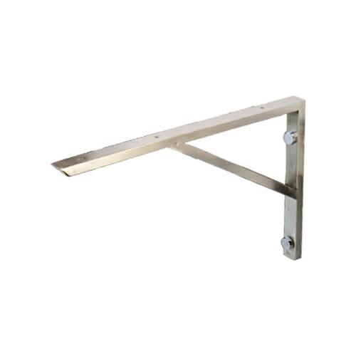 棚受け ブラケット ステンレス おしゃれ 銀 シルバー 1個単品 W25×D400