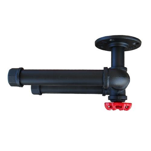 トイレットペーパーホルダー 2連 ガス管 インダストリアル INK