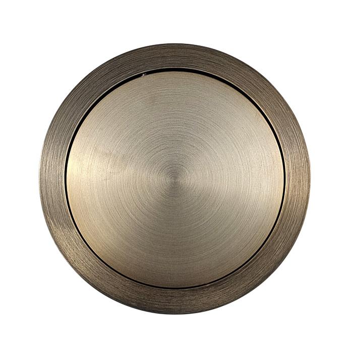 ゴミ投入口金具 ダストシュート 蓋付き φ150 屑入れ ステンレス 古銅