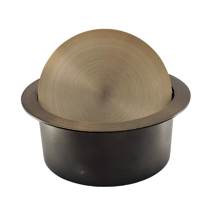 ゴミ投入口金具 ダストシュート 蓋付き φ150 屑入れ ステンレス 古銅