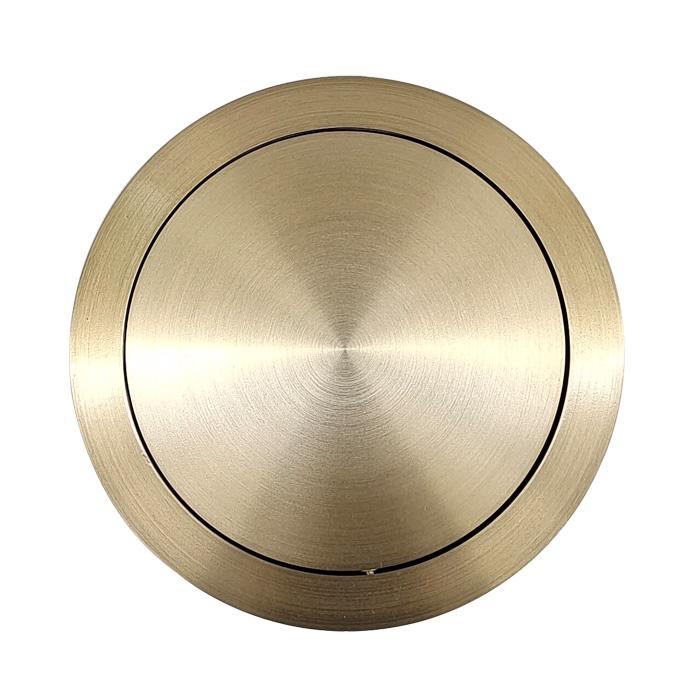 ダストシュート ゴミ投入口 アンティークゴールド 170mm ゴミ投入口金具 ダストシュート 蓋付き φ170 屑入れ ステンレス 古金