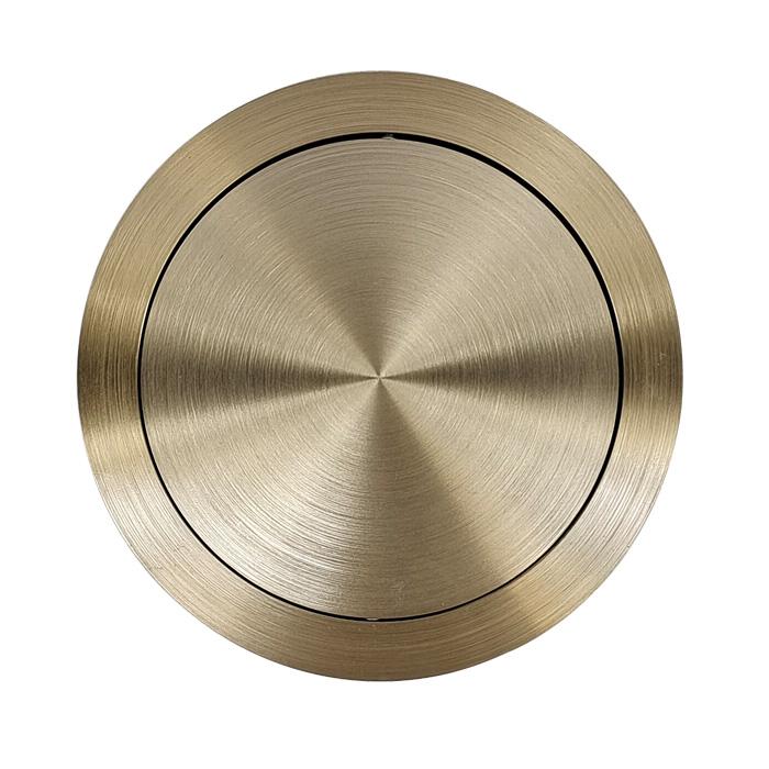 ゴミ投入口金具 ダストシュート 蓋付き φ190 屑入れ ステンレス 古金