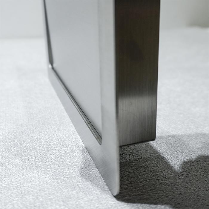 壁用 ゴミ投入口金具 ダストシュート 蓋付き 幅220 高さ165 屑入れ ステンレス 古銅 ブロンズ おしゃれ 四角 壁付け ゴミ箱 洗面 金物 飲食店 建築 INK-0801272H