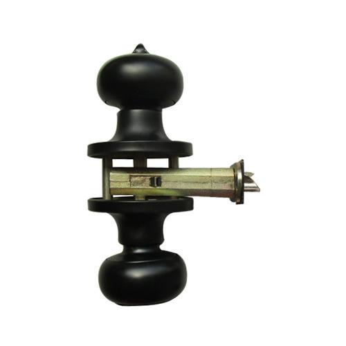 アウトレット キズ 塗装ムラがあるため 予約受付中 ドアノブ 鍵付き 表示錠 室内用 Ink h アンティーク風 おしゃれ 黒 丸型 ブラック トイレ