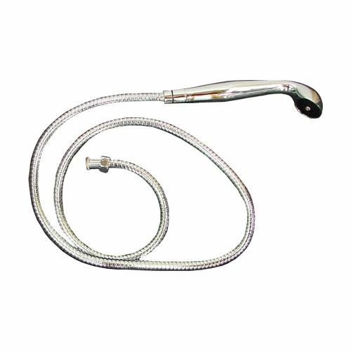 シャワーヘッド（銀色・シルバー・アンティーク風・ホース付き）INK-SN