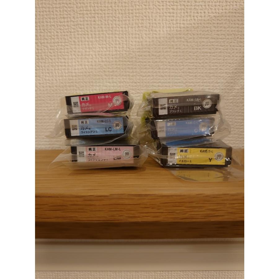 エプソン 純正 インクカートリッジ カメ 増量 KAM-6CL-L 6色パック 真空パック未開封 外箱無し アウトレット品 : ink-kam-6cl- l : インクshop-kazu - 通販 - Yahoo!ショッピング エプソン 純正 インクカートリッジ カメ 増量 KAM-6CL-L 6色パック 真空パック未開封 外箱無し アウトレット品 : ink-kam-6cl- l : インクshop-kazu - 通販 - Yahoo!ショッピング