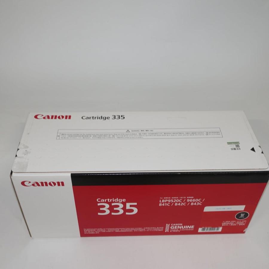 Satera 【訳あり 新品 純正】Canon トナーカートリッジ335BK ブラック 
