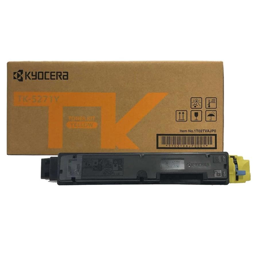 京セラドキュメントソリューションズ 京セラ KYOCERA 純正 トナー TK-5271Y イエロー ECOSYS P6230cdn用トナー ...
