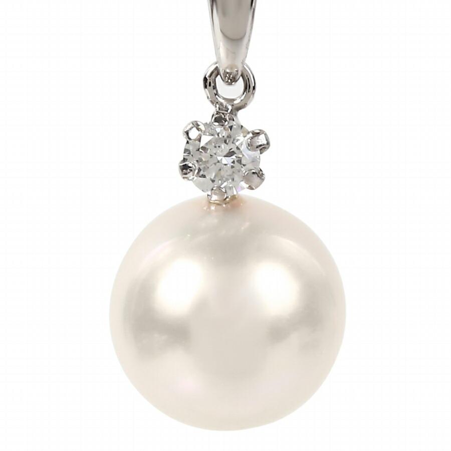 あこや真珠 アコヤ真珠 ネックレス パール 一粒 7mm ペンダント