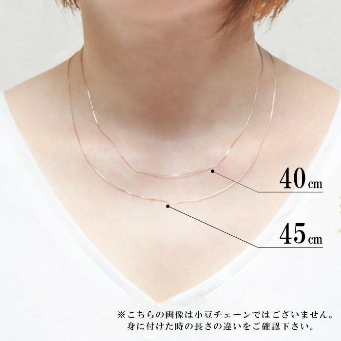 ダイヤモンド ネックレス 一粒 18金 k18 プラチナ 40cm アレルギー対応 天然 ダイヤ 0.15ct レディースの画像