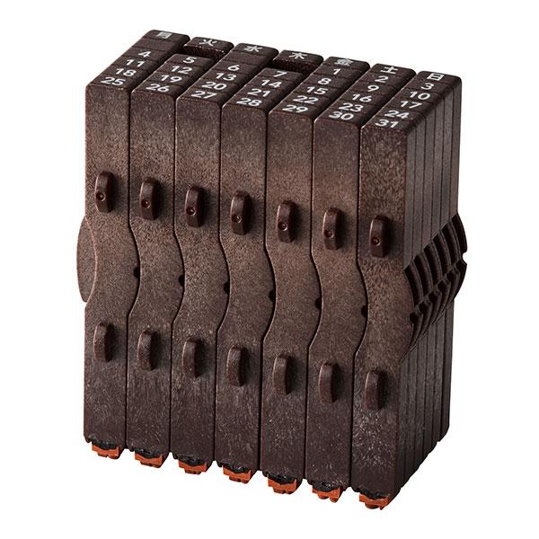 シャチハタ・連結数字スタンプ・万年カレンダー・日本語[Shachihata・GRJ-5ACJ]／商品コード:59212 : 株式会社印鑑本舗 ...