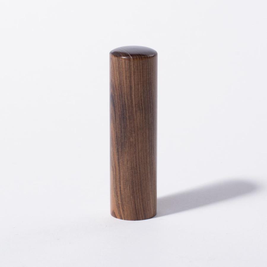屋久杉の銀行印 アタリ無し/16.5mm/ケース別売