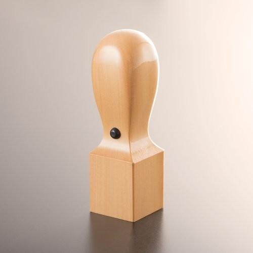 柘の落款印/18mm/匠彫り/角天丸/ケース別売