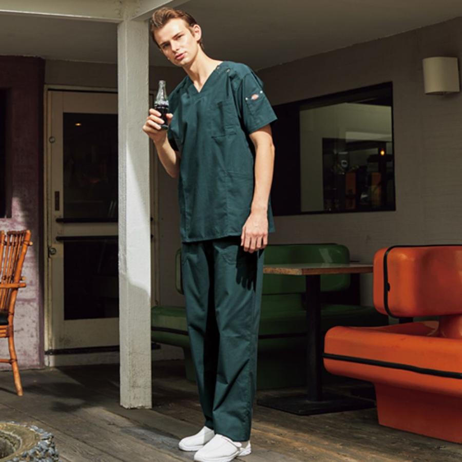 スクラブパンツ Folk Dickies 50sc ユニフォーム 医師 ナース服 チームスクラブ クリニック ドクター 医療 美容 介護 看護 整体 ストレッチ おしゃれ 介護服 50sc イーシスユニフォーム 通販 Yahoo ショッピング