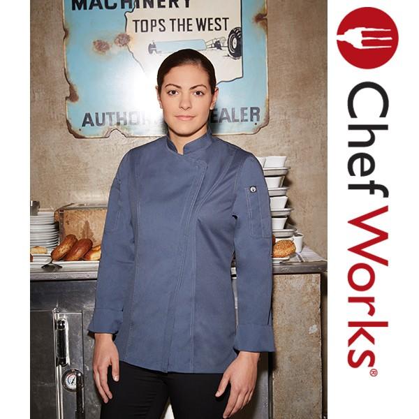 Chef Works シェフワークス コックコート 長袖 女性サイズ HARTFORD