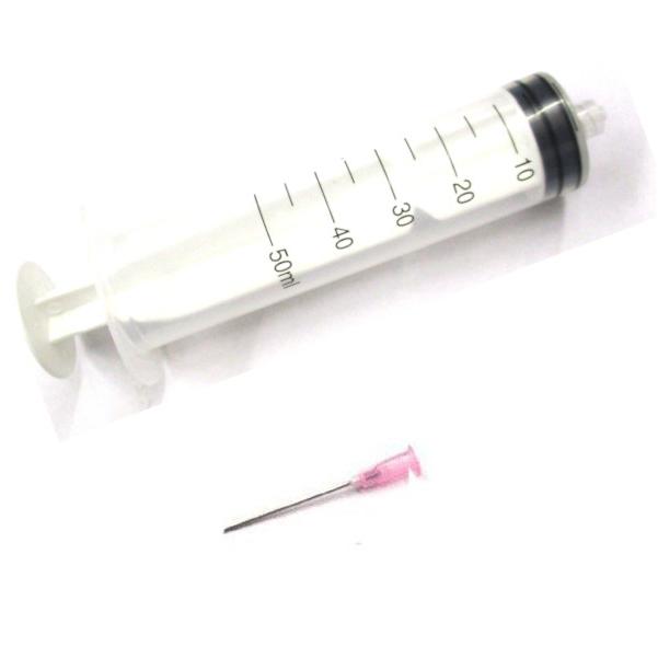 50ml セット 計量用 注入用 注射器 シリンジ プラモデル製作 工作 園芸 
