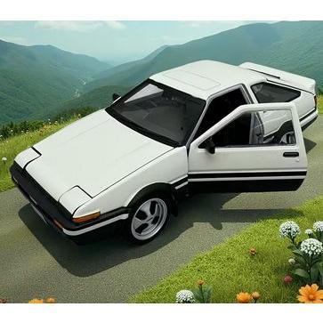 1/24スケール トヨタ スプリンター トレノ AE86 ダイキャスト合金