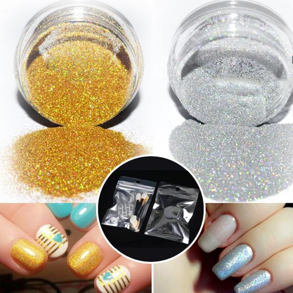 ラメパウダー ラメグリッター ゴールド 5g ラメフレーク ケース入り