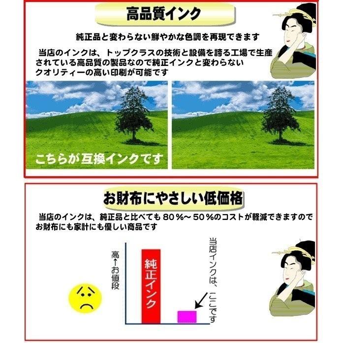 互換品 PX-M5040F インク エプソン プリンターインク ICBK76 染料ブラック単品x10 エプソン 染料 互換インク_3