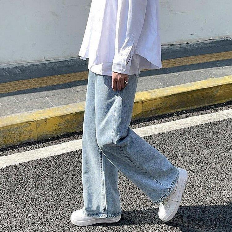 デニムパンツ メンズ ジーパン Gパン ジーンズ ワイドルック