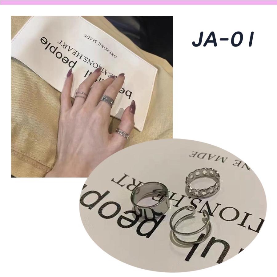 指輪 レディース シンプル アクセサリー ステンレス リング プレゼント 贈り物 おしゃれ |  | 01