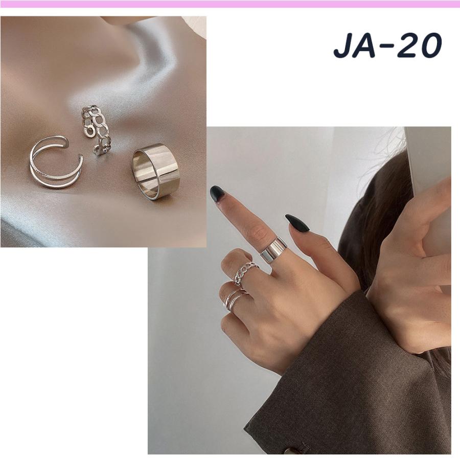 指輪 レディース シンプル アクセサリー ステンレス リング プレゼント 贈り物 おしゃれ |  | 20