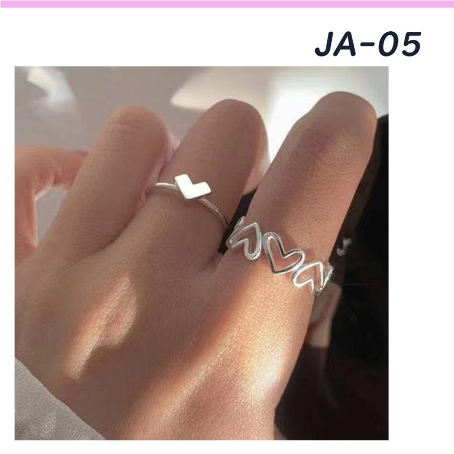 指輪 レディース シンプル アクセサリー ステンレス リング プレゼント 贈り物 おしゃれ |  | 05