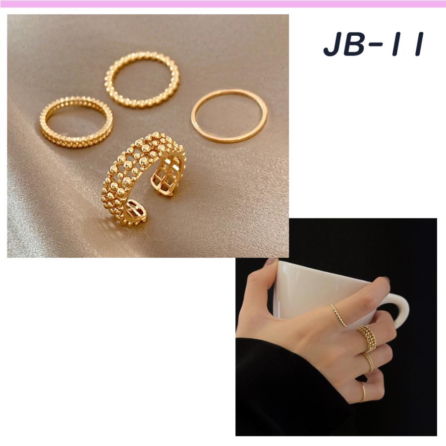 指輪 リング レディース アクセサリー２０代 ３０代 ４０代  シンプル おしゃれ 錆びない 綺麗 砂目 細身 |  | 11