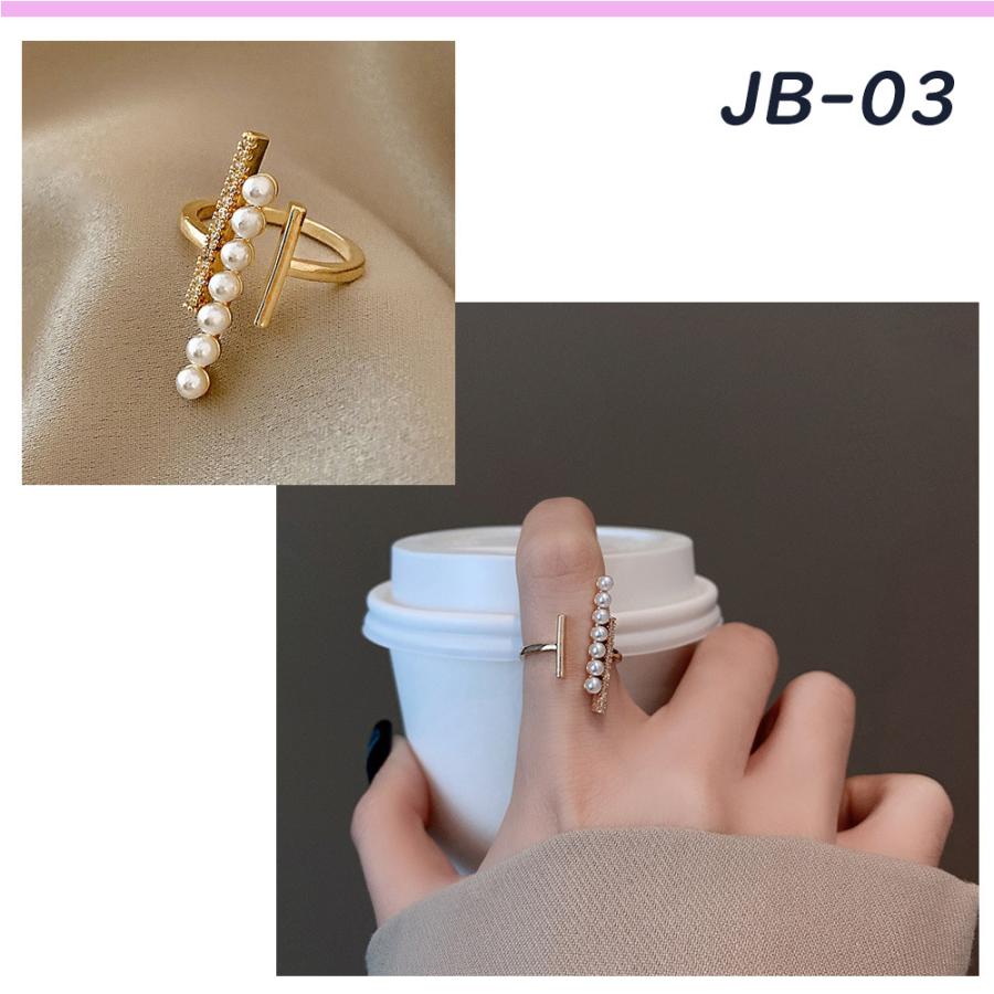 指輪 リング レディース アクセサリー２０代 ３０代 ４０代  シンプル おしゃれ 錆びない 綺麗 砂目 細身 |  | 03