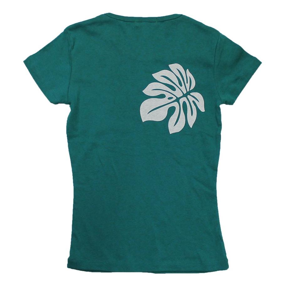 Tシャツ 半袖 レディース モンステラ ベーシック柄 S M L XL