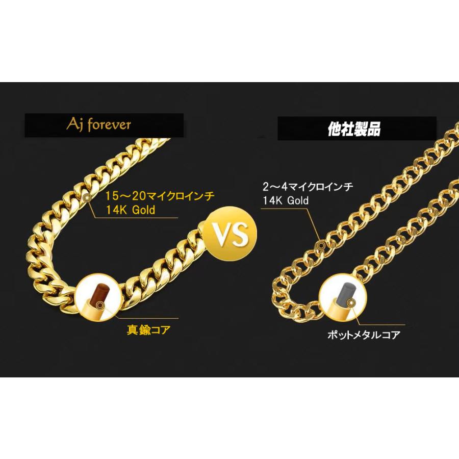 マイアミ キューバンチェーン 喜平 ネックレス 18mm幅 50cm