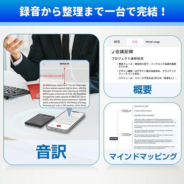 翻訳機 ボイスレコーダー AI 通訳 録音 chatGPT 海外 観光 多言語 楽天市場】【 翻訳機 の新時代】0.2秒翻訳/Z6 AI翻訳機 283ヵ国