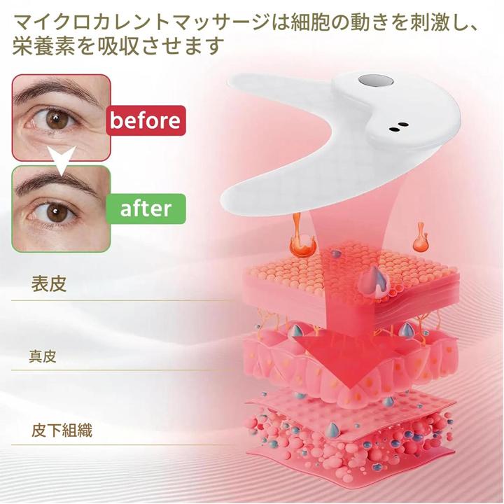 目元ケア EMS 美顔器 目元マッサージャー ems アイマッサージャー 目元